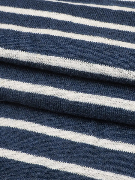 Eco-friendly Hemp And Organic Cotton Striped Fabric - J2017y Series 