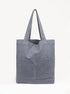 Gray Recycled Hemp Tote Bag - Bastine