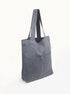 Gray Recycled Hemp Tote Bag - Bastine