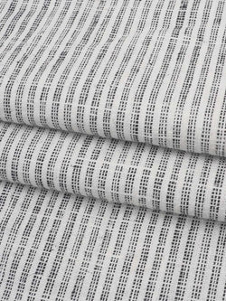 Hemp & Better Cotton Light Weight Stripe Fabric ( HB62C295B ) - Bastine