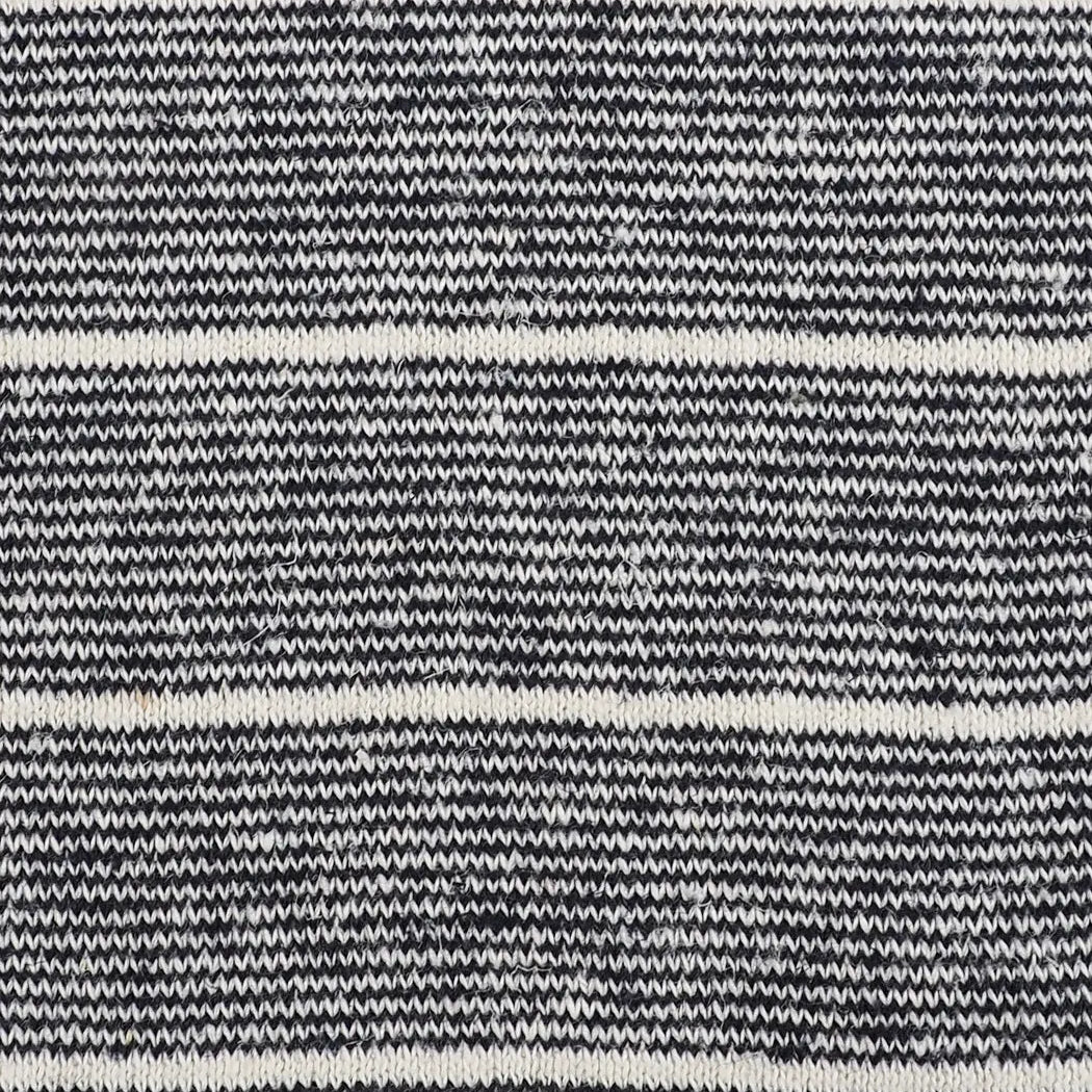 Hemp & Cotton Heavy Weight Yarn Dyed Stipe Terry ( KT21A833B ) - Bastine
