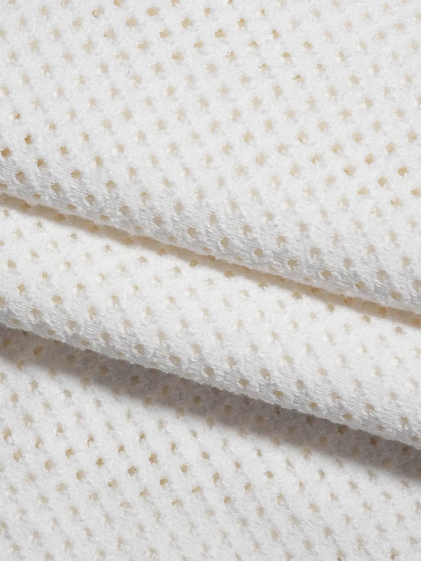 Hemp & Cotton Mid-Weight Recycled Mesh Fabric ( KP2237 )  Knit Hemp & Organic cotton  Bastine 