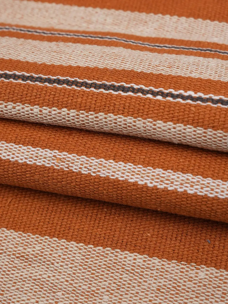Bastine Hemp & Orgainc Cotton Mid-Weight Stripe Fabric ( GH36C194A / GH36C194B )