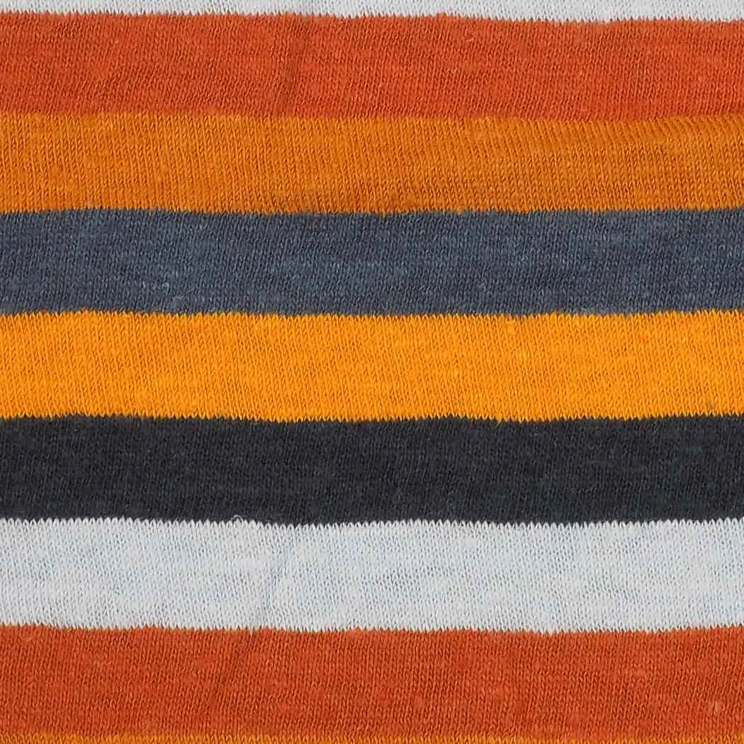 Hemp & Organic Cotton  Light Weight Stripe Jersey ( KJ21D822A ) - Bastine