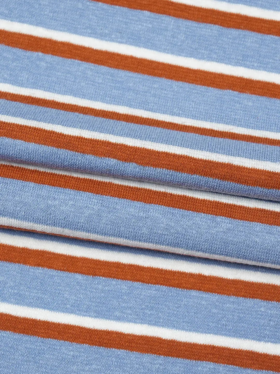 Hemp & Organic Cotton Blended Light Weight Stripe Jersey Fabric For Tshirt ( KJ2017Y-25 series )  Knit Hemp & Organic cotton  Bastine 