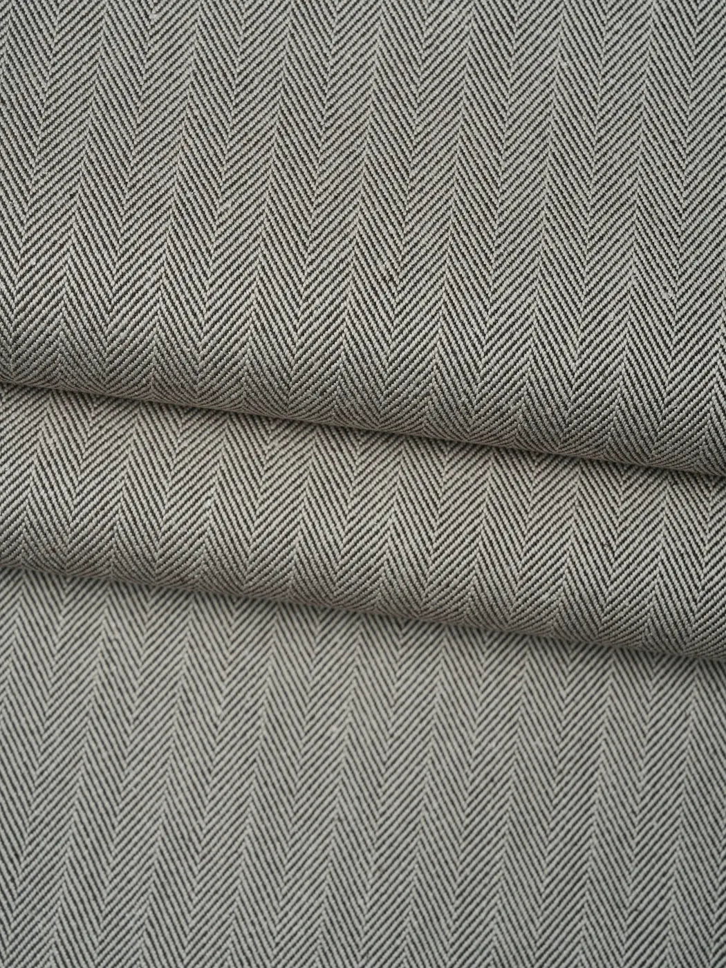 Hemp & Organic Cotton Heavy Weight Herringbone Fabric ( HG6492Y-L01 / HG6492Y-L02 )  Woven Hemp & Organic Cotton  Bastine 