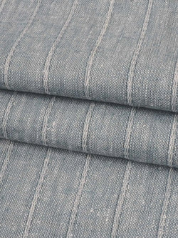 Hemp & Organic Cotton Light Weight Jacquard Stripe Fabric ( HG58D172C / HG58D172D ) - Bastine