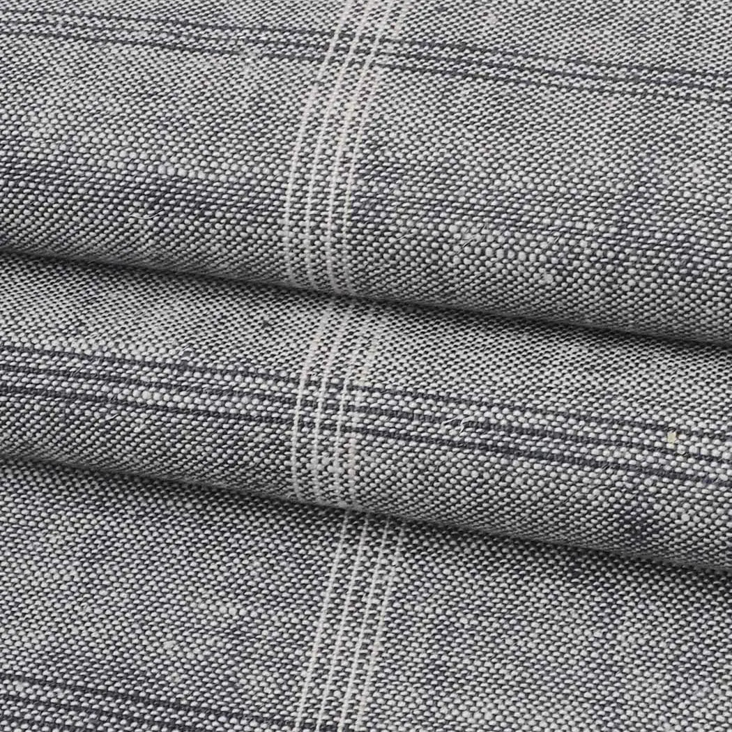 Bastine Hemp & Organic Cotton Light Weight Plaid Fabric