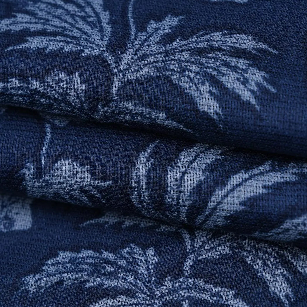 Bastine Hemp & Organic Cotton Light Weight Plain Fabric ( GH12259 Print )