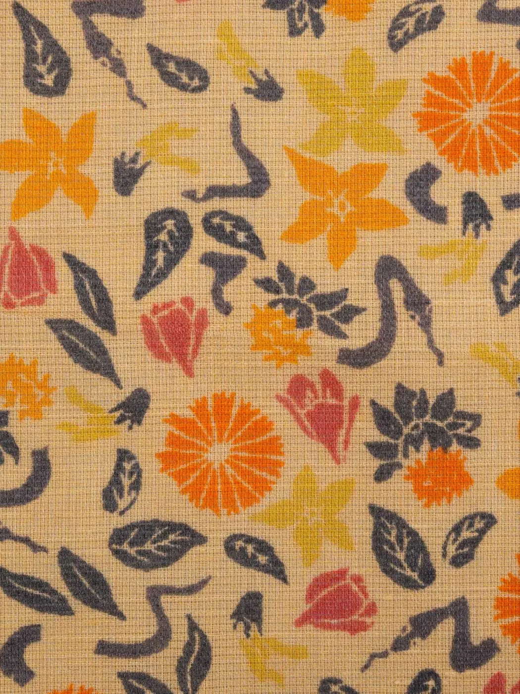 Bastine Hemp & Organic Cotton Light Weight Plain Fabric ( GH12259 Print )