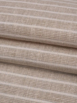 Hemp & Organic Cotton Light Weight Stripe Fabric（HS839） HempFortexWeb Bastine Woven Hemp & Organic Cotton