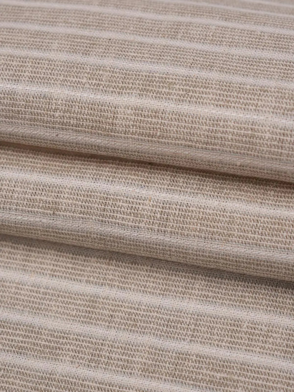 Hemp & Organic Cotton Light Weight Stripe Fabric（HS839） HempFortexWeb Bastine Woven Hemp & Organic Cotton