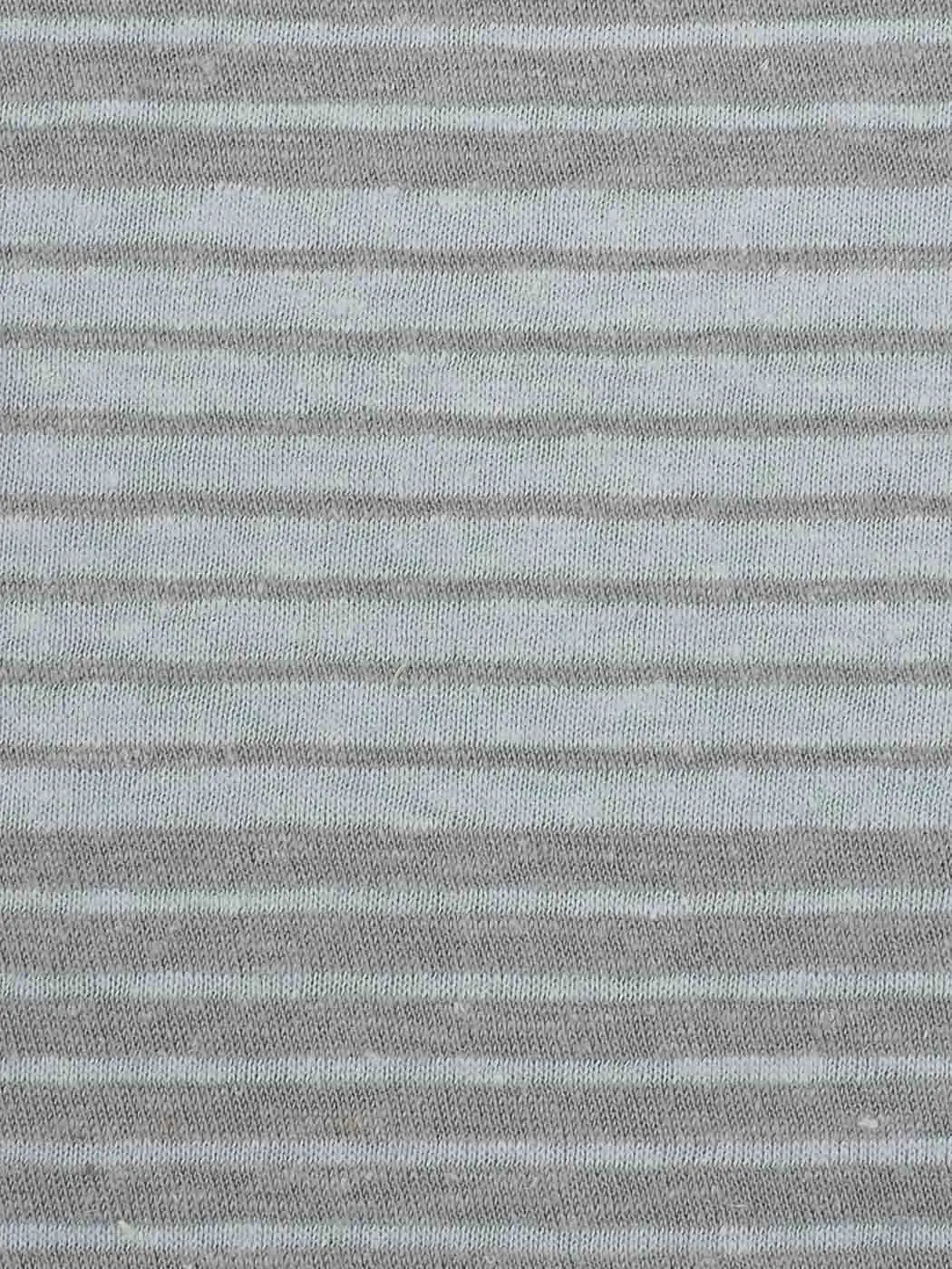 Hemp & Organic Cotton Light Weight Stripe Jersey ( KJ21D930C ) - Bastine