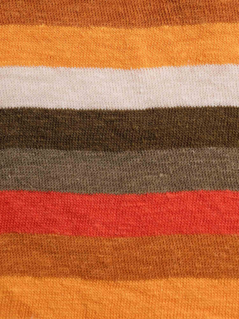 Hemp & Organic Cotton  Light Weight Stripe Jersey ( KJ21D822A ) HempFortexWeb Bastine Knit Hemp & Organic cotton