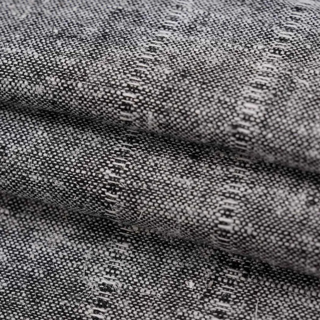 Hemp & Organic Cotton Light Weight Yarn Dye Jacquard Fabric ( HG58E457D )  Woven Hemp & Organic Cotton  Bastine 