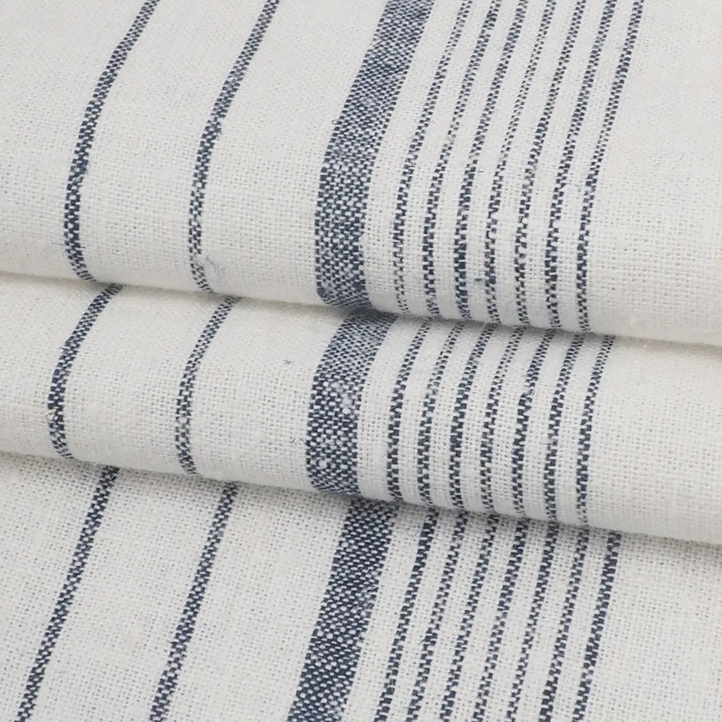 Bastine Hemp & Organic Cotton Light Weight Yarn Dyed Fabric