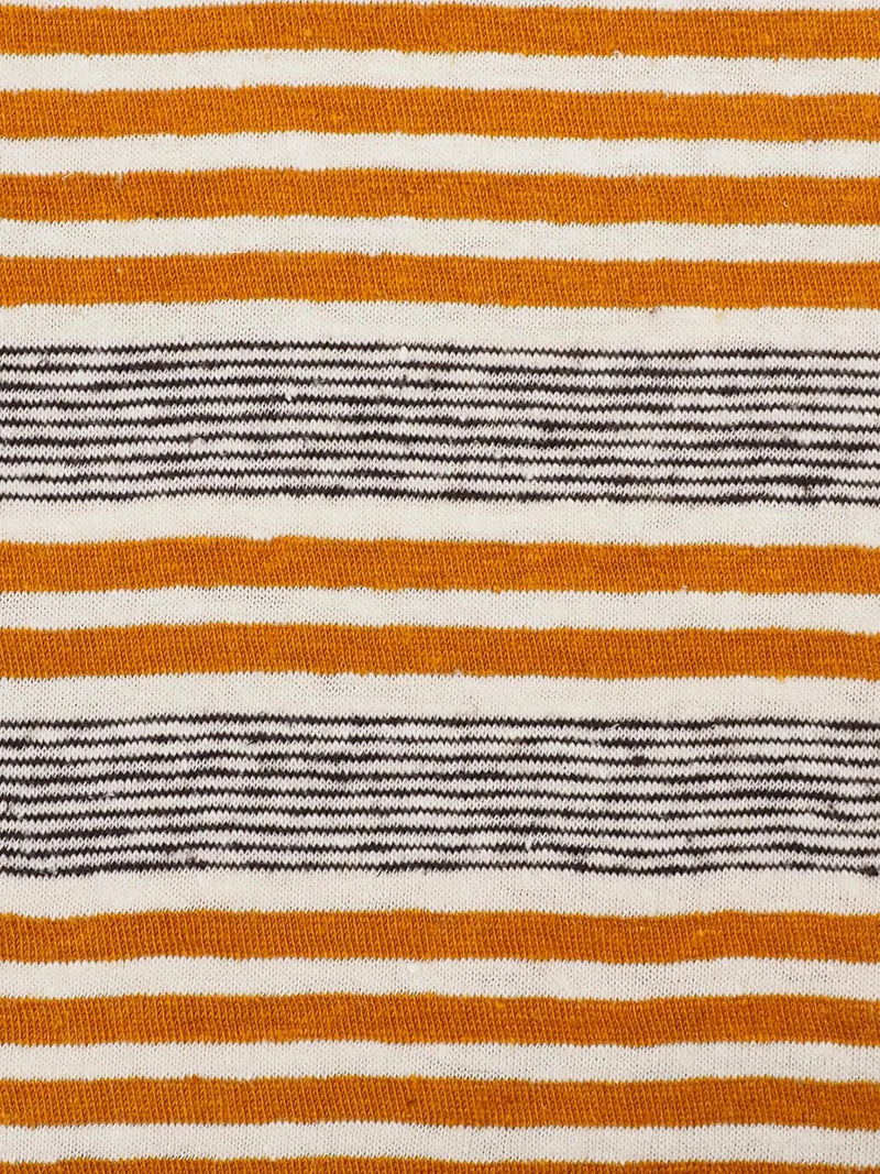 Hemp & Organic Cotton Light Weight Yarn Dyed Stripe Jersey Fabric ( KJ21D888A/KJ21D888C/KJ21D888D/KJ21D888F ) - Bastine