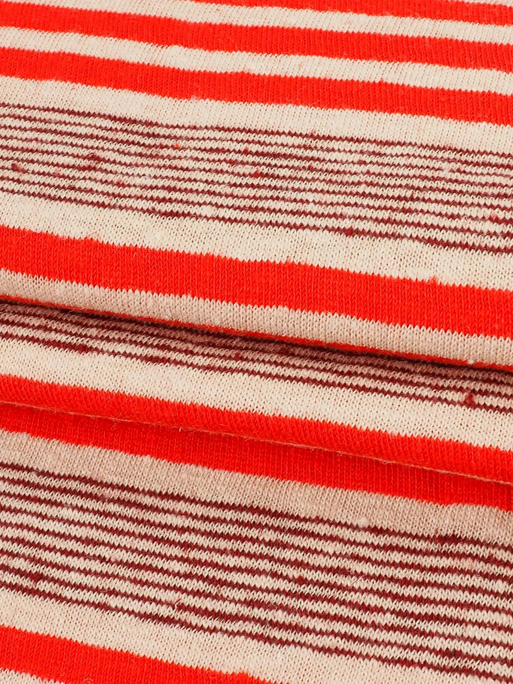 Hemp & Organic Cotton Light Weight Yarn Dyed Stripe Jersey Fabric ( KJ21D888A/KJ21D888C/KJ21D888D/KJ21D888F ) - Bastine