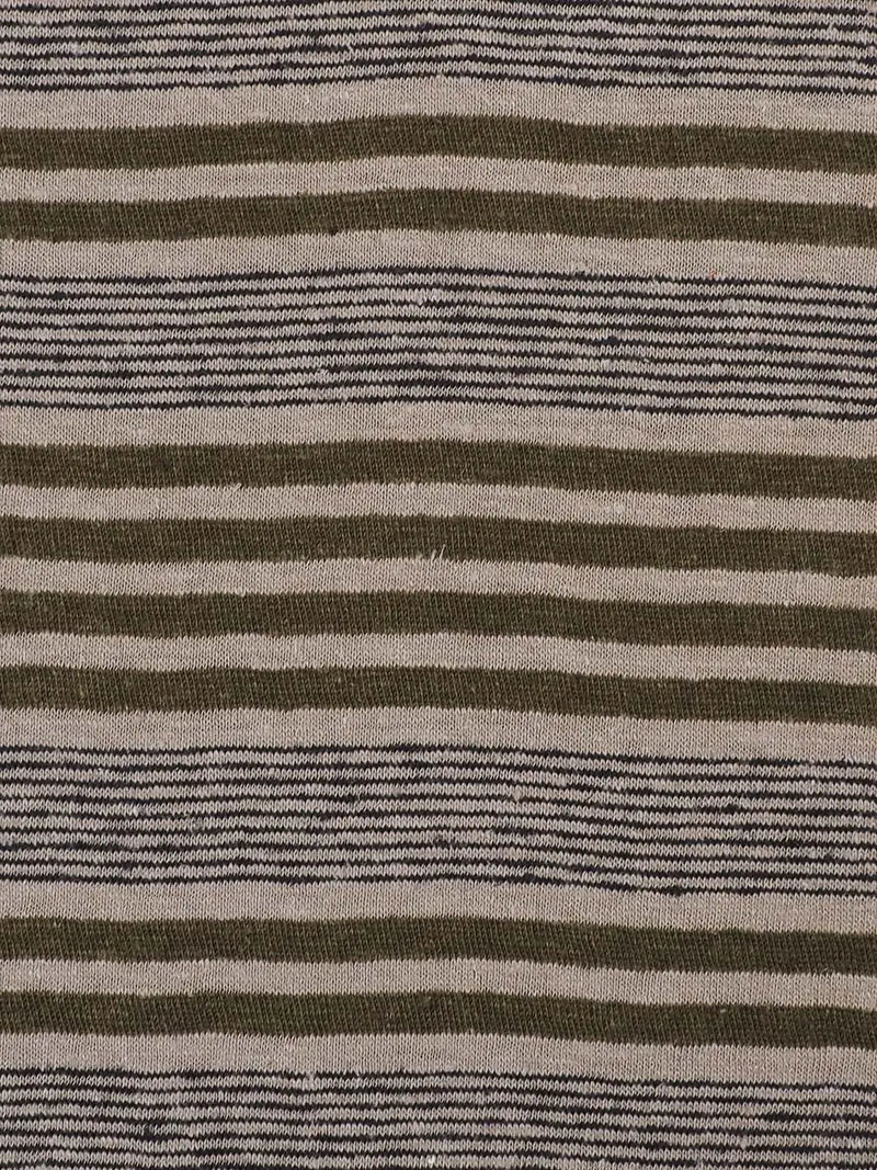 Hemp & Organic Cotton Light Weight Yarn Dyed Stripe Jersey Fabric ( KJ21D888A/KJ21D888C/KJ21D888D/KJ21D888F ) - Bastine