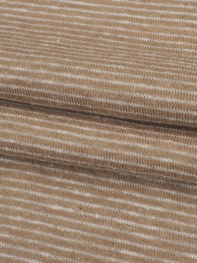 Bastine Hemp & Organic Cotton Light Weight Yarn Dyed Stripe Jersey ( KJ21C897D / KJ21C897G )