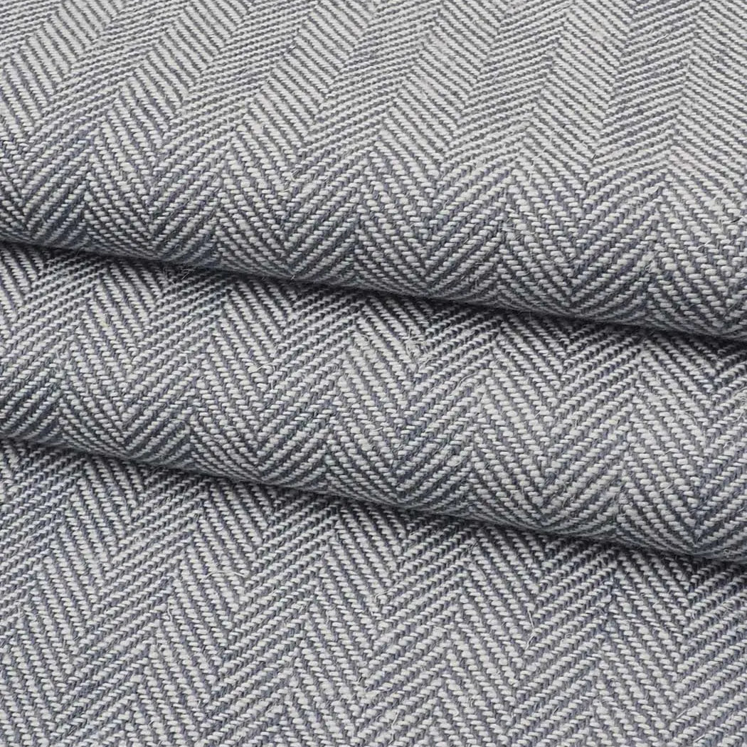 Bastine Hemp & Organic Cotton Mid-Weight Herringbone Fabric