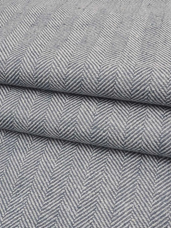 Bastine Hemp & Organic Cotton Mid-Weight Herringbone Fabric