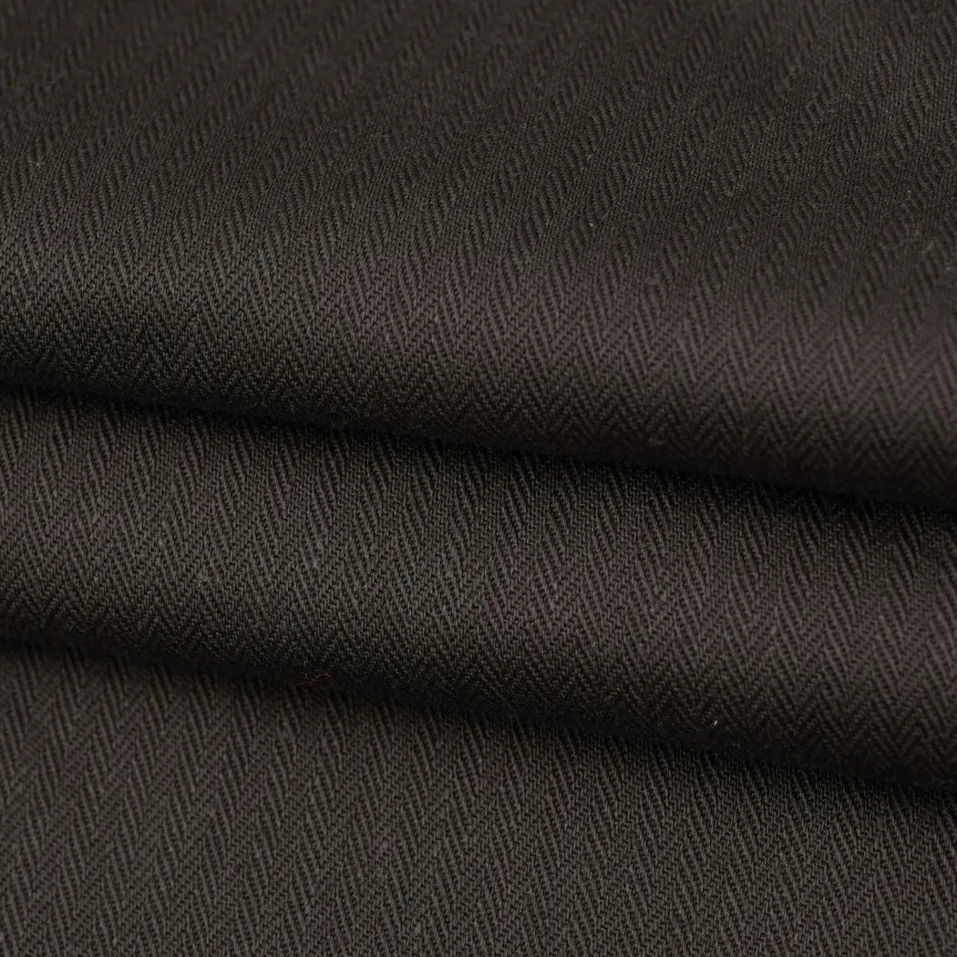 Bastine Hemp & Organic Cotton Mid-Weight Herringbone Fabric ( TW06310 )