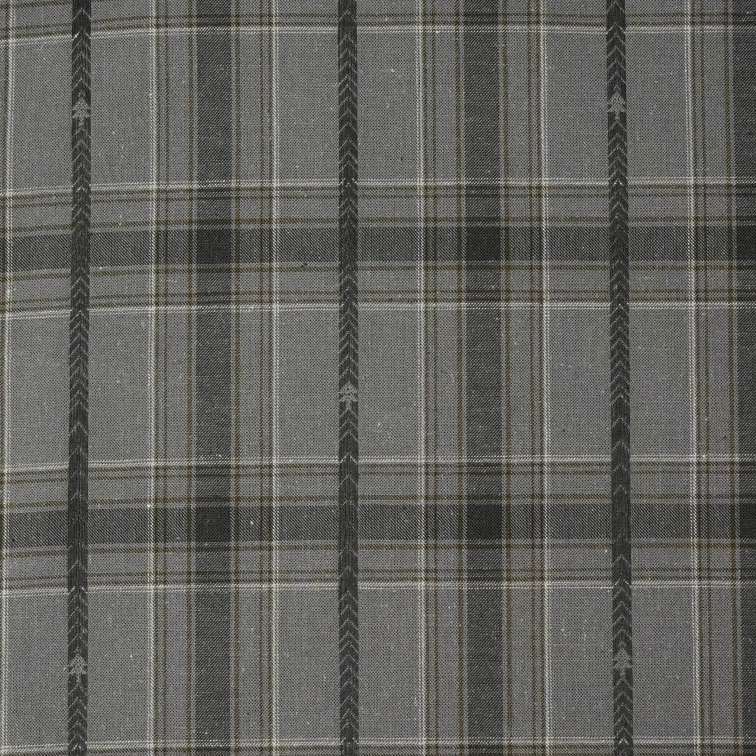 Hemp & Organic Cotton Mid-Weight Jacquard Fabric ( GH66E204G / GH66E204F )  Woven Hemp & Organic Cotton  Bastine 