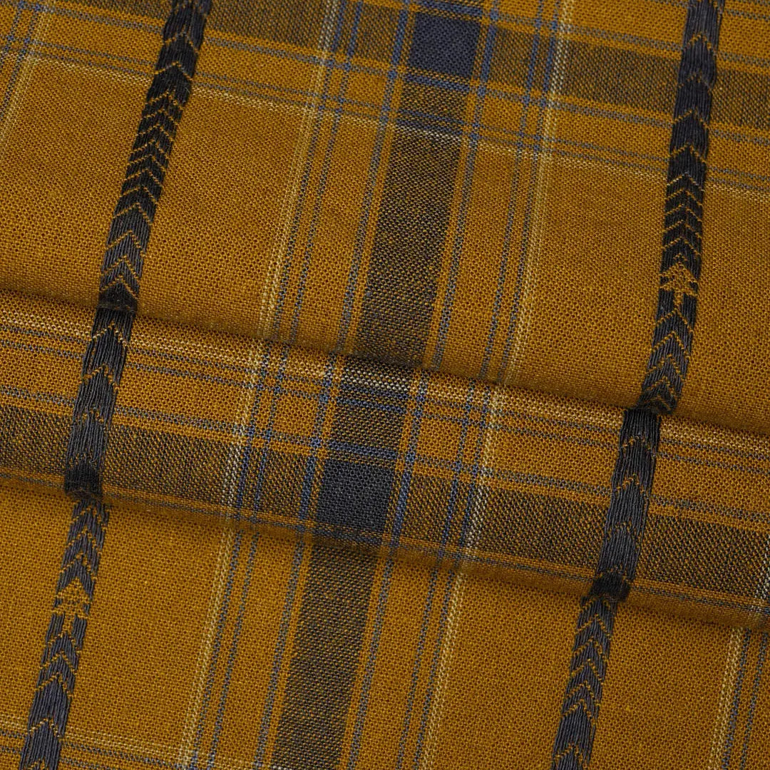 Hemp & Organic Cotton Mid-Weight Jacquard Fabric ( GH66E204G / GH66E204F )  Woven Hemp & Organic Cotton  Bastine 
