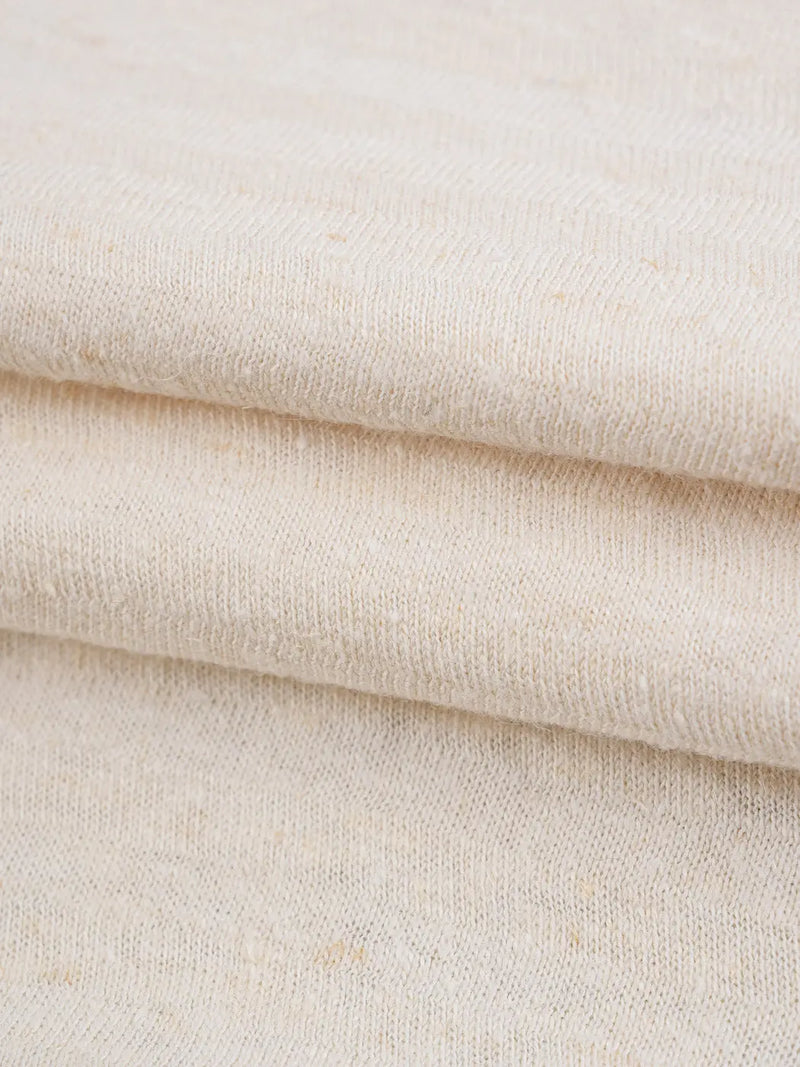 Hemp & Organic Cotton Mid-Weight Jersey Fabric ( KJ11827 ) HempFortexWeb Bastine Knit Hemp & Organic cotton
