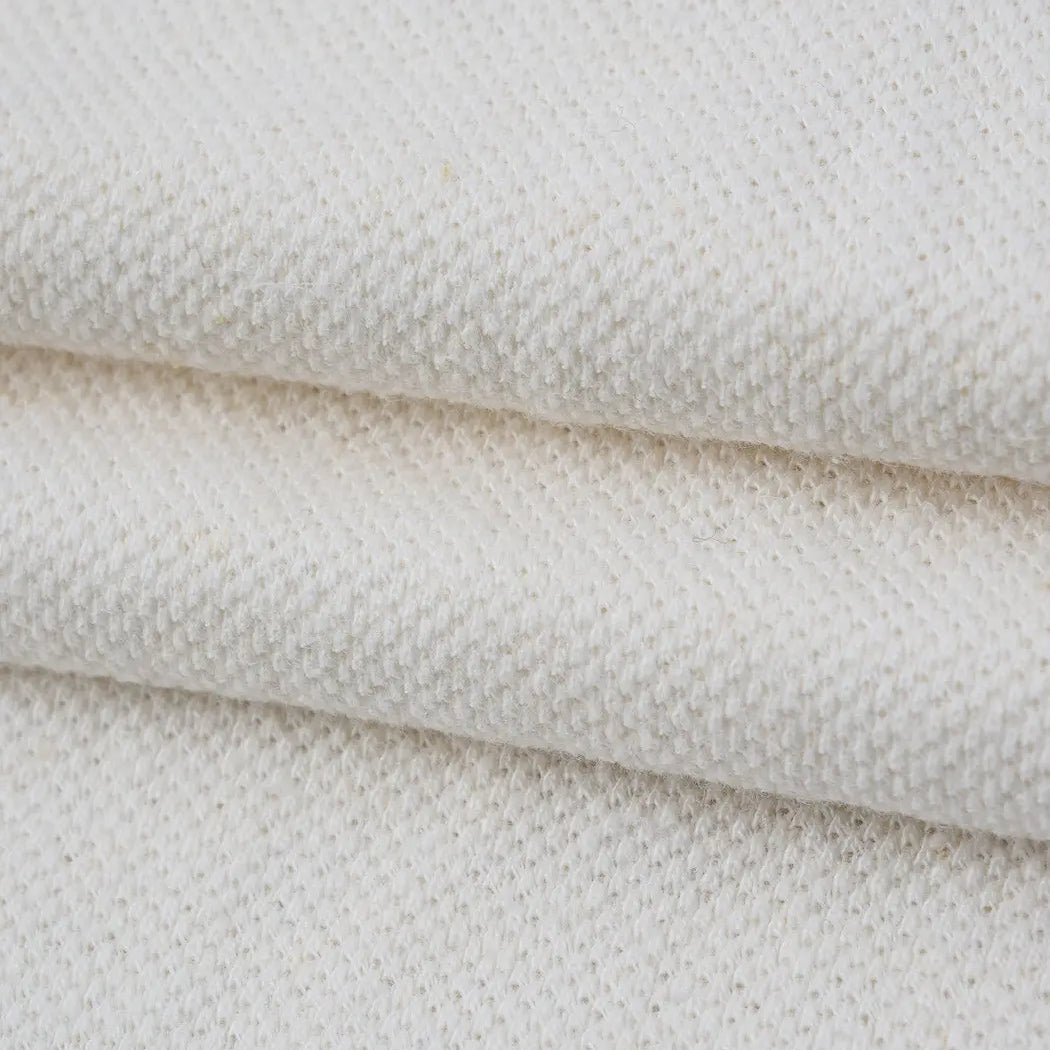 Hemp & Organic Cotton Mid-Weight Mesh Pique Fabric ( KP21A3001-52 ) HempFortexWeb Bastine Knit Hemp & Organic cotton