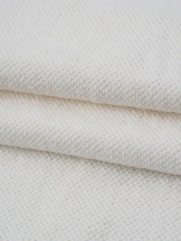 Hemp & Organic Cotton Mid-Weight Mesh Pique Fabric ( KP21A3001-52 ) HempFortexWeb Bastine Knit Hemp & Organic cotton