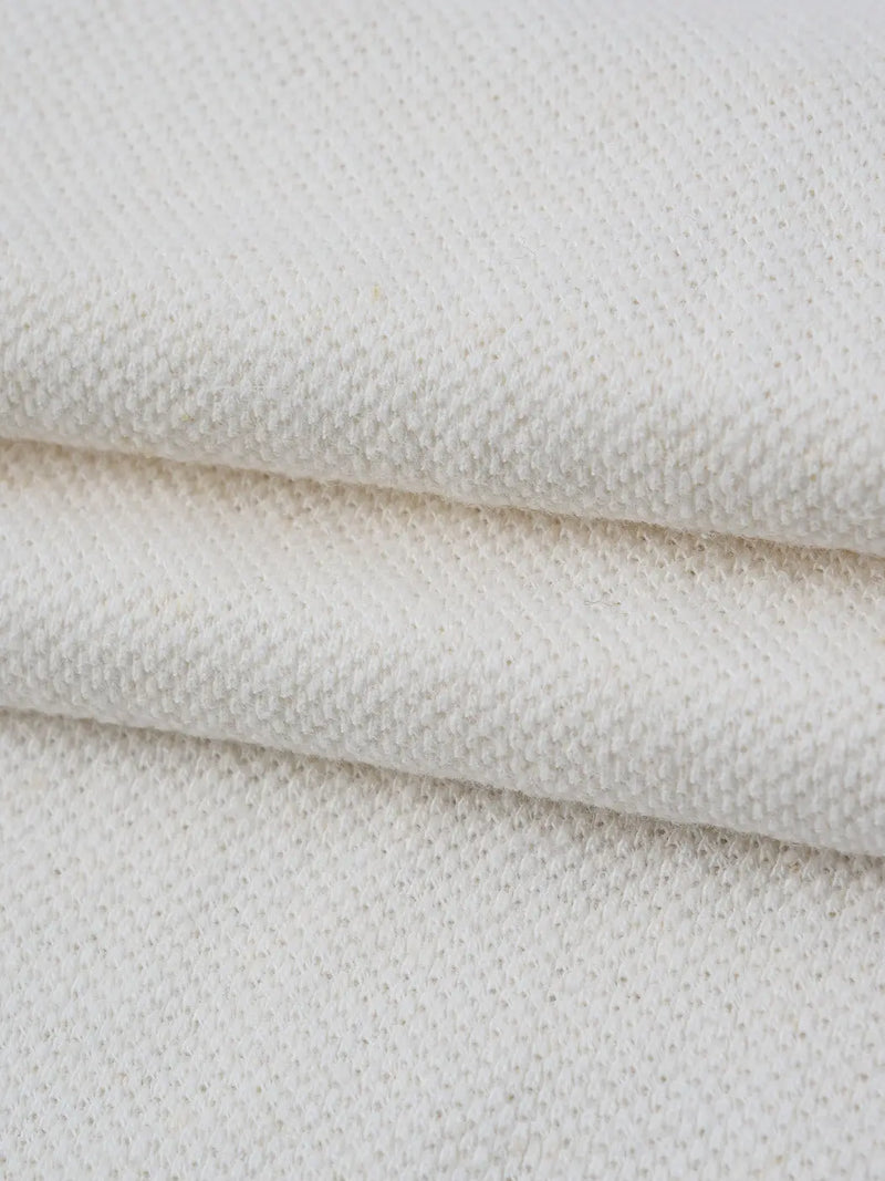 Hemp & Organic Cotton Mid-Weight Mesh Pique Fabric ( KP21A3001-52 ) HempFortexWeb Bastine Knit Hemp & Organic cotton