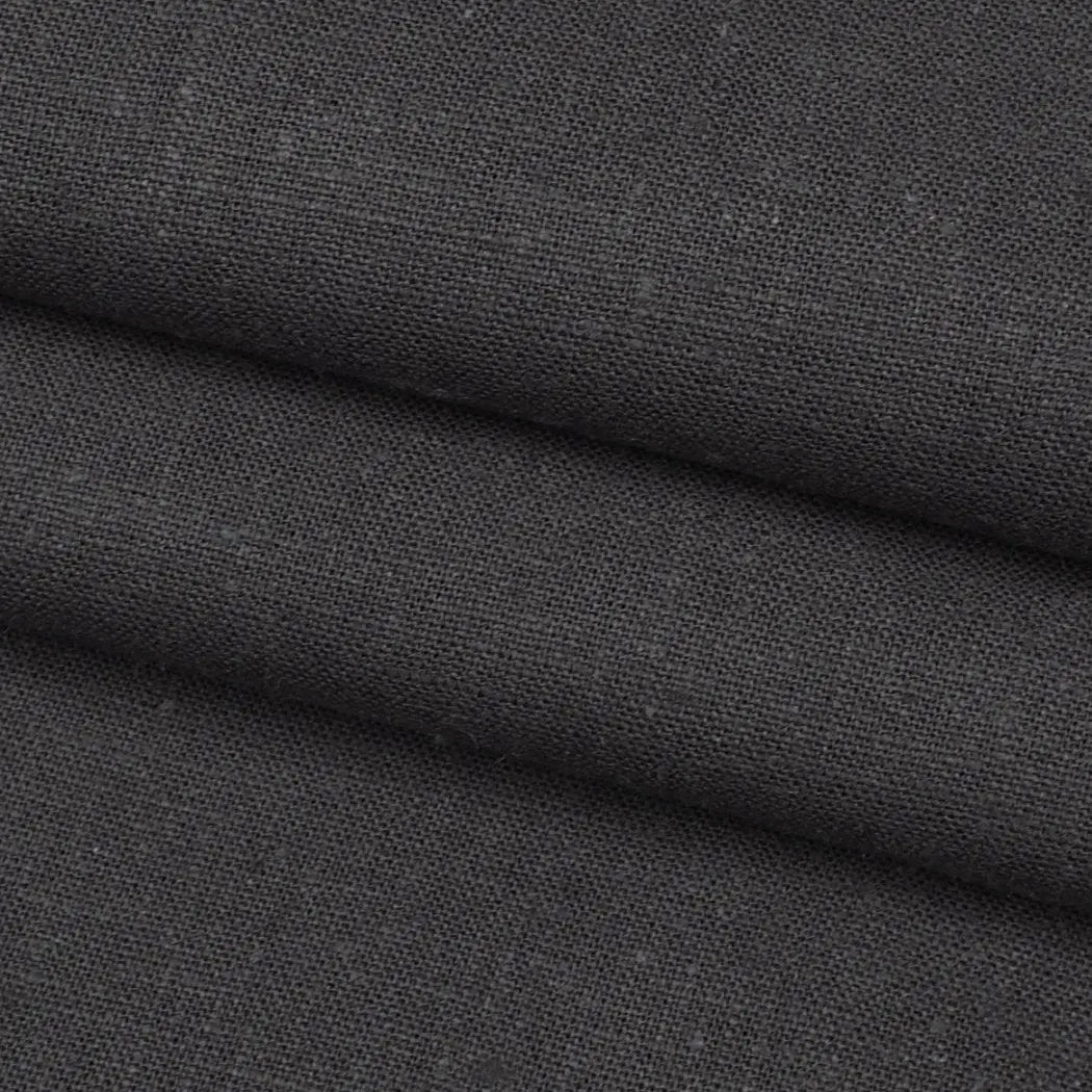 Hemp & Organic Cotton Mid-Weight Muslin Fabric (HG203 Two Colors Available) - Bastine