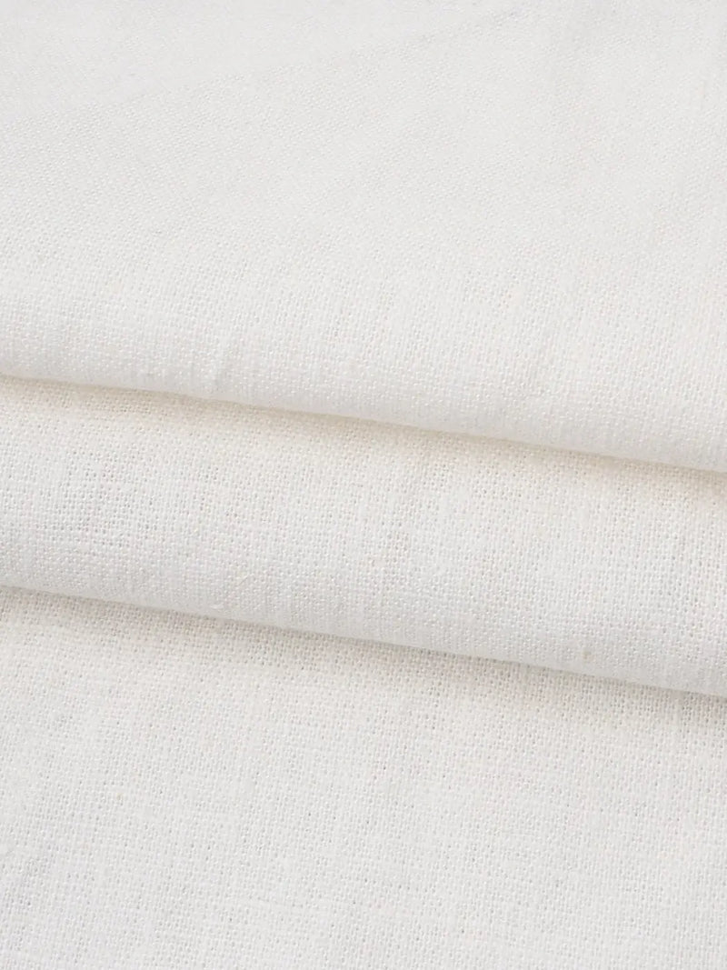 Hemp & Organic Cotton Mid-Weight Muslin Fabric (HG203 Two Colors Available) - Bastine