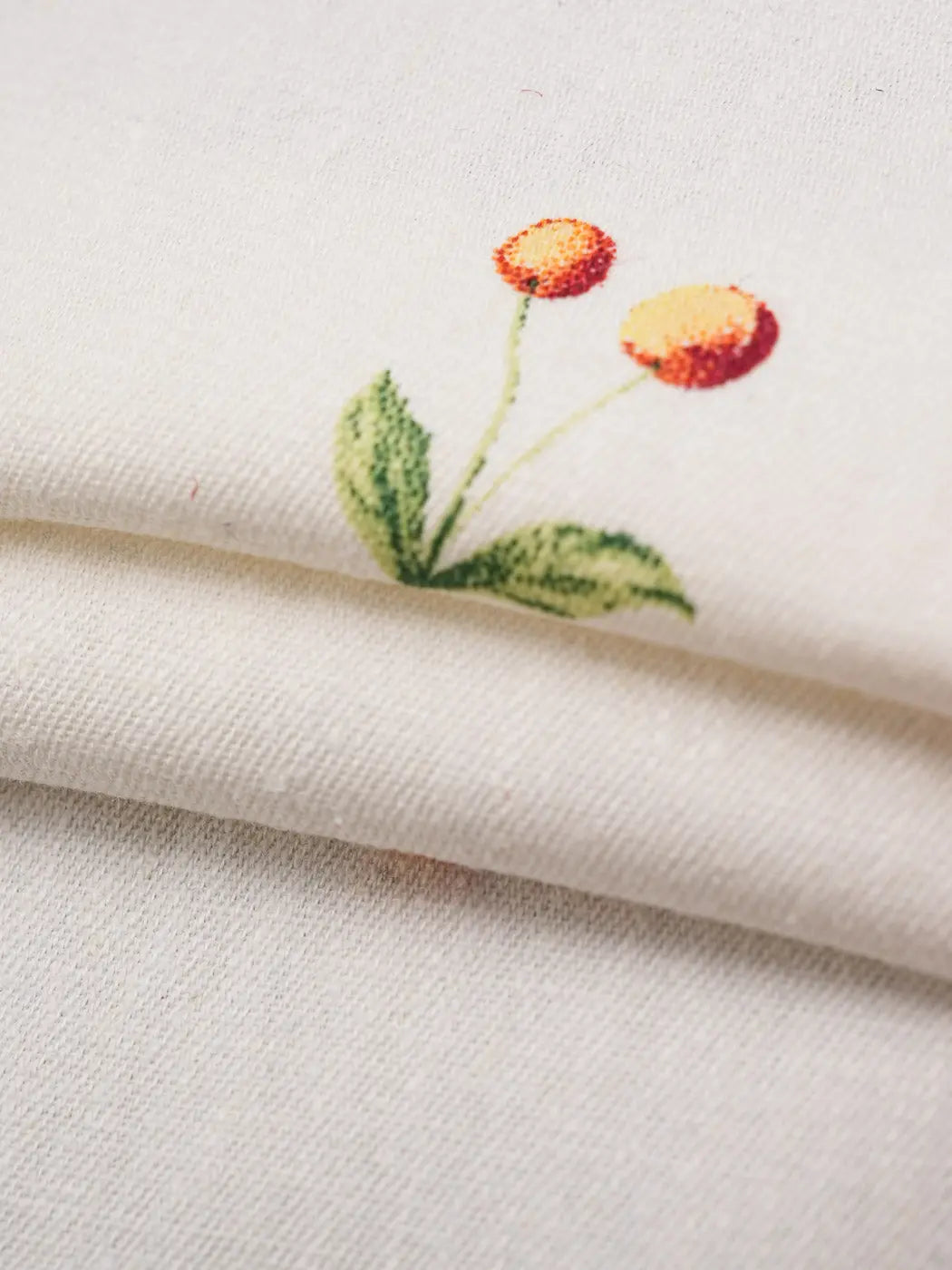 Hemp & Organic Cotton Mid-Weight Printed Twill Fabric ( HG4427Y-H01  Print )  Woven Hemp & Organic Cotton  Bastine 