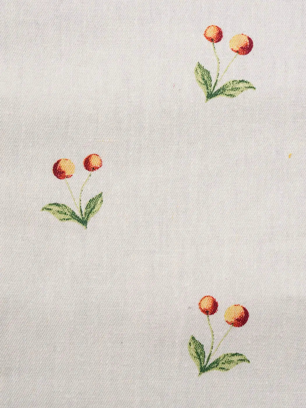Hemp & Organic Cotton Mid-Weight Printed Twill Fabric ( HG4427Y-H01  Print )  Woven Hemp & Organic Cotton  Bastine 