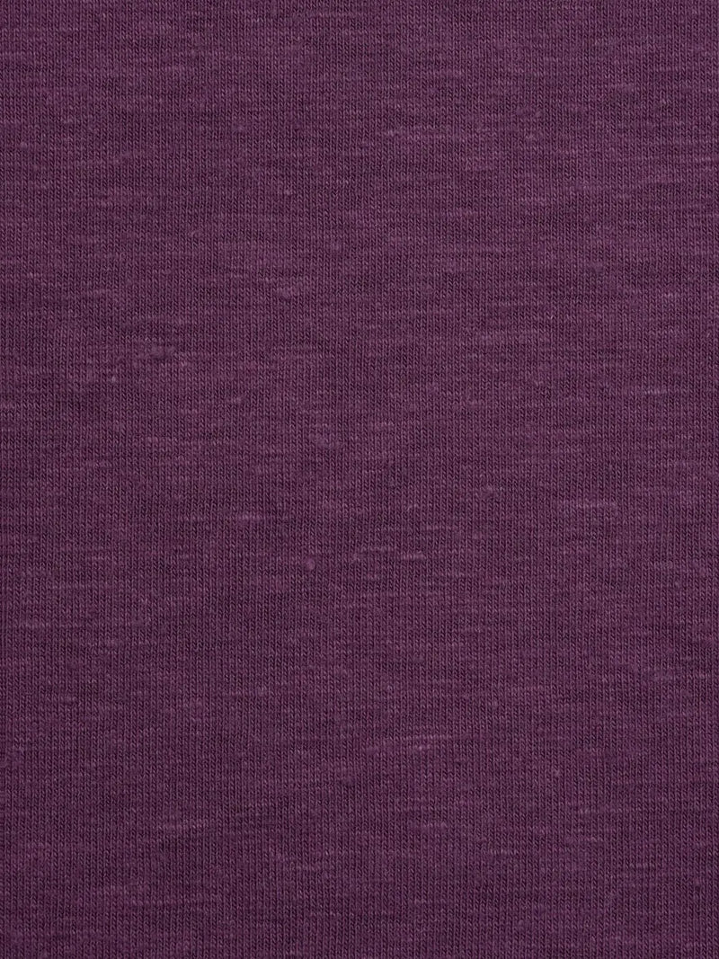 Hemp & Organic Cotton Mid-Weight Stretched Jersey Fabric ( KJ2124 Solid ）  Knit Hemp & Organic cotton  Bastine 