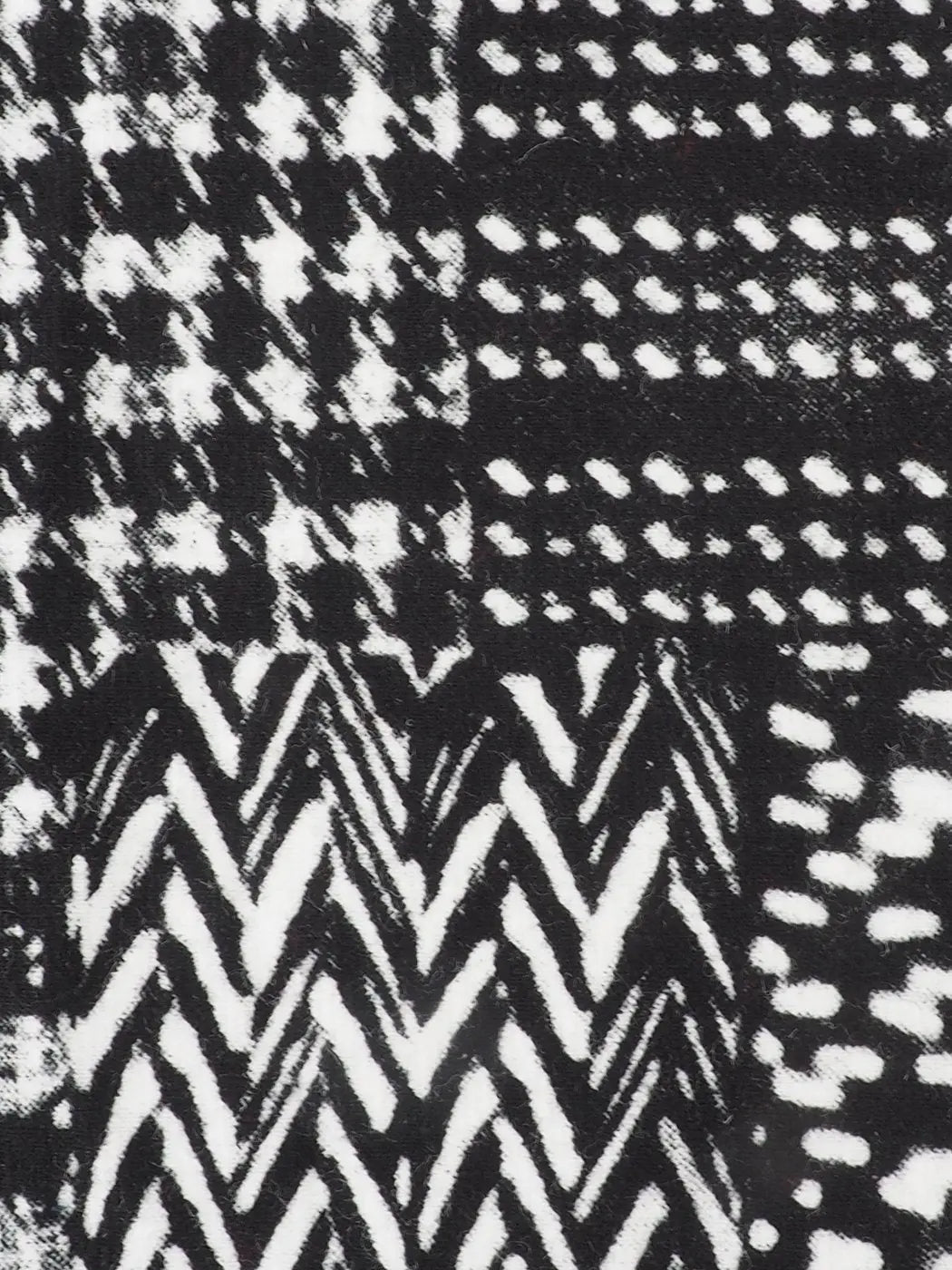 Hemp & Organic Cotton Mid-Weight Stretched Jersey Printed Fabric ( KJ2124 Pirnt ） - Bastine