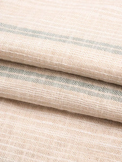 Hemp & Organic Cotton Mid-Weight Stripe Fabric ( HG4650Y serious ) Hemp Fortex Bastine Woven Hemp & Organic Cotton
