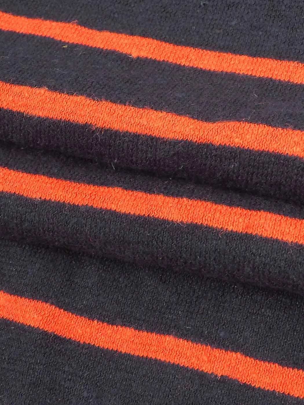 Hemp & Organic Cotton Mid Weight Stripe Jersey  ( KJ13828-2 ) - Bastine