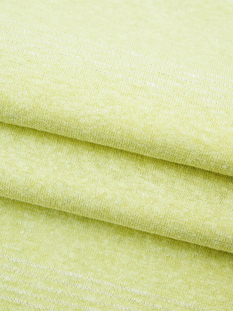 Hemp & Organic Cotton Mid-Weight Stripe Jersey Fabric ( KJ21B847H )  Knit Hemp & Organic cotton  Bastine 