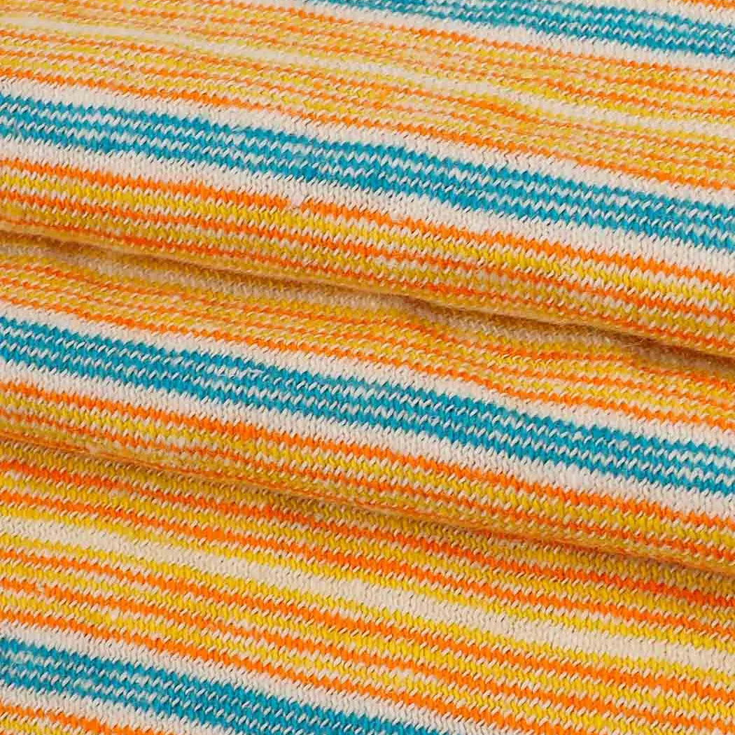 Hemp & Organic Cotton Mid Weight Stripe Jersey（ KJ17807A ） - Bastine