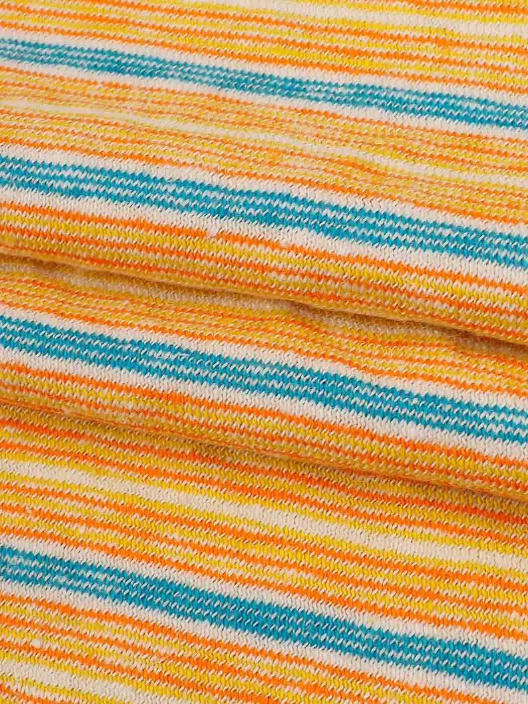 Hemp & Organic Cotton Mid Weight Stripe Jersey（ KJ17807A ） - Bastine