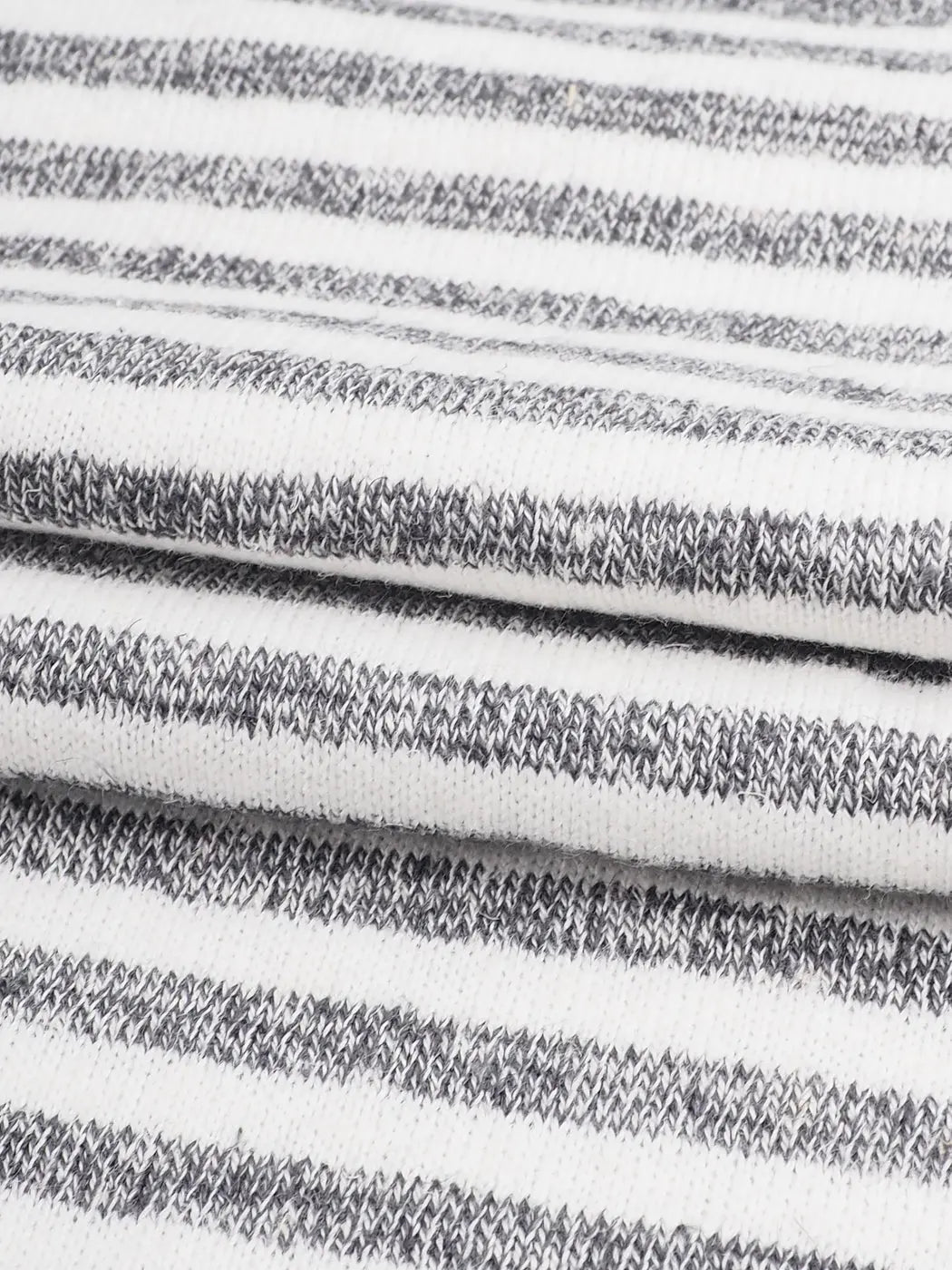 Hemp & Organic Cotton Mid-Weight Stripe Yarn Dyed Jersey Fabric ( KJ21A2403-A32 ) - Bastine