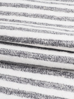 Hemp & Organic Cotton Mid-Weight Stripe Yarn Dyed Jersey Fabric ( KJ21A2403-A32 ) - Bastine