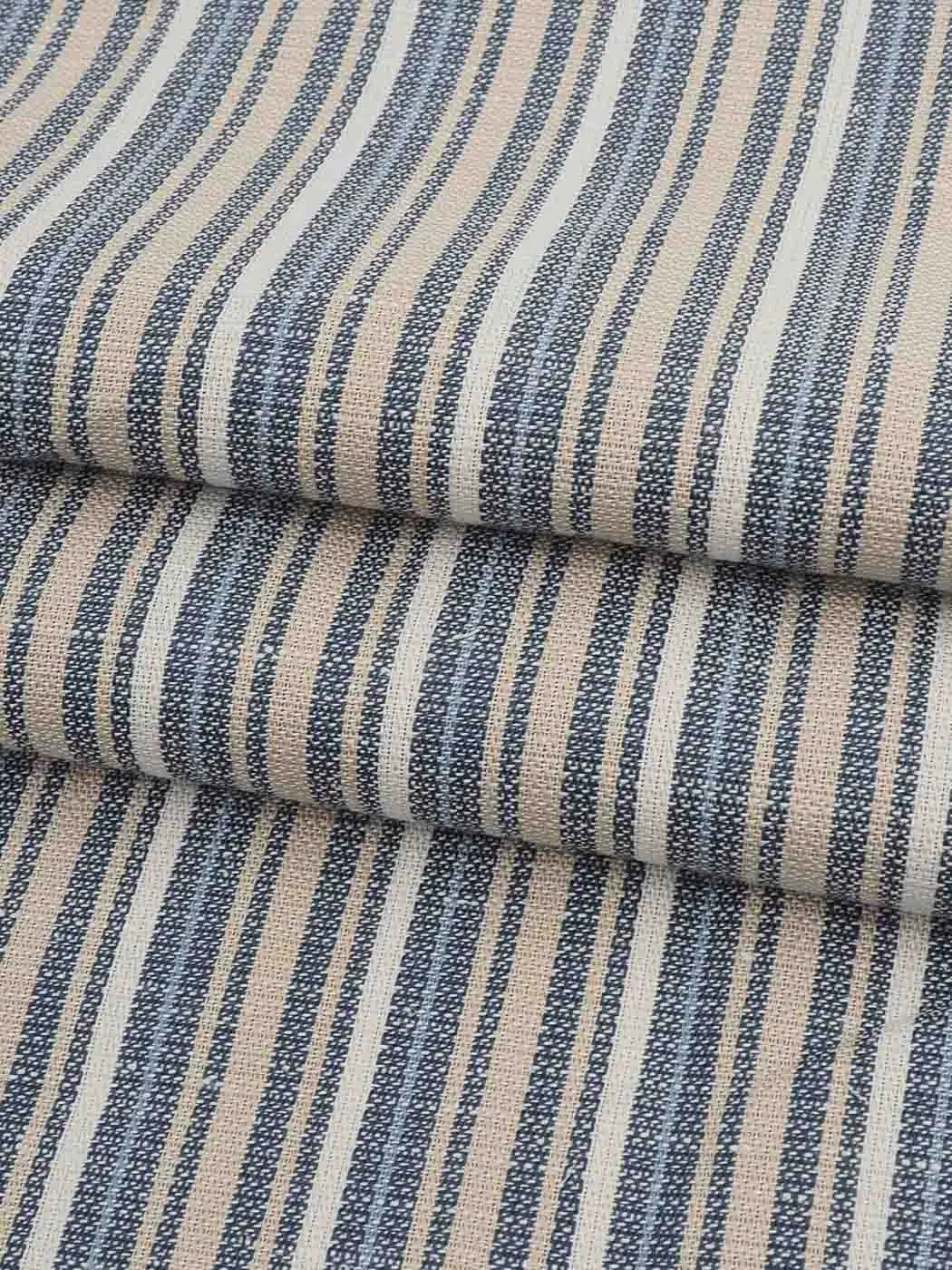 Hemp & Organic Cotton Mid-Weight Stripe（GH108D300D） - Bastine