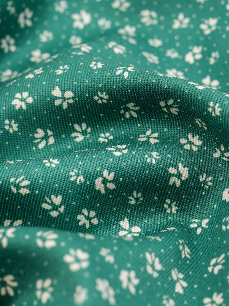 Hemp & Organic Cotton Mid-Weight Twill Fabric ( GH08325 Print ) HempFortexWeb Bastine Woven Hemp & Recycled Polyester