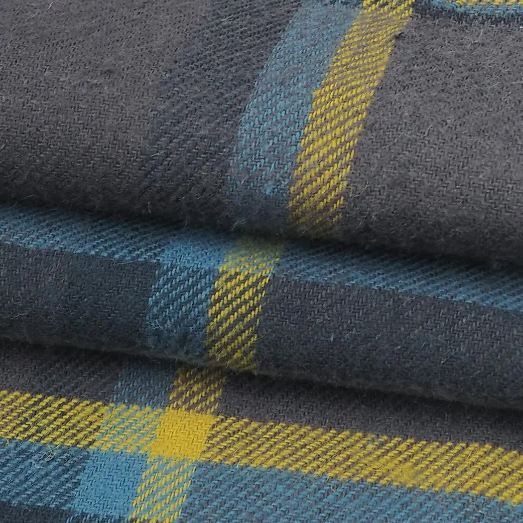 Hemp & Organic Cotton Mid-Weight Twill Flannel Fabric ( GH66D166A ) - Bastine