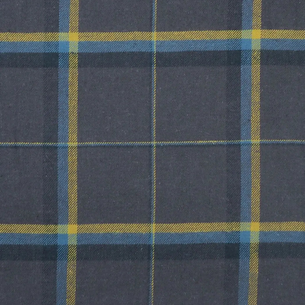 Hemp & Organic Cotton Mid-Weight Twill Flannel Fabric ( GH66D166A ) - Bastine